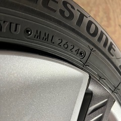 2024年製造ブリヂストンニューノ175/65R15タイヤ、ホイールセットの画像