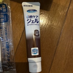  介護用口腔スポンジ、口腔ジェル(コーヒー味)の画像