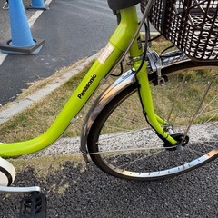 中古Panasonic電動アシスト自転車　8.9Ah新品　大阪 中古Panasonic電動アシスト自転車 8.9Ah4点灯 大阪 - メルカリ