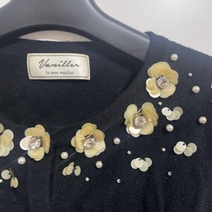 le reve vanillerのフラワースパンコールカーディガンです☺️の画像