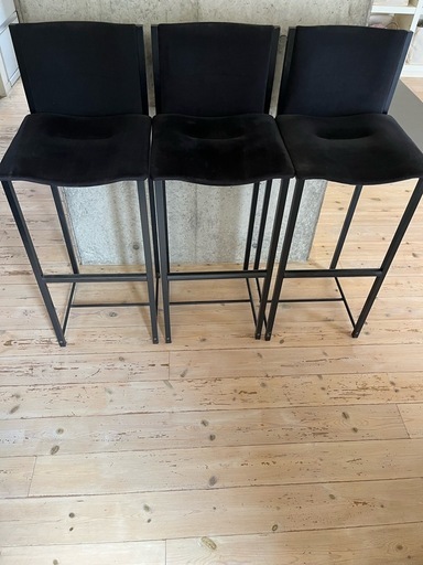 カッシーナ　リマ　カウンターチェア　三脚 中古