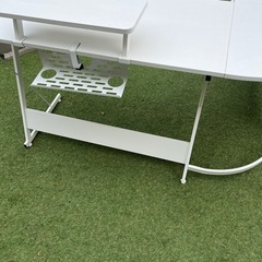 L字　ゲーミングデスク　パソコンデスク　幅147cmの画像