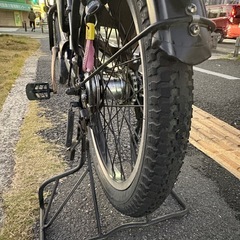 中古20インチ Panasonic電動アシスト自転車　12Ah 大阪の画像