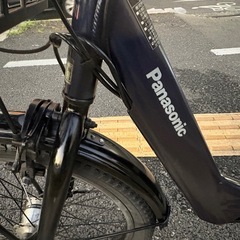 中古20インチ Panasonic電動アシスト自転車　12Ah 大阪の画像