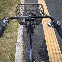 中古20インチ Panasonic電動アシスト自転車　12Ah 大阪の画像