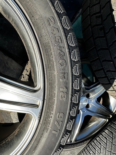 スタッドレス4本 245-40 R18