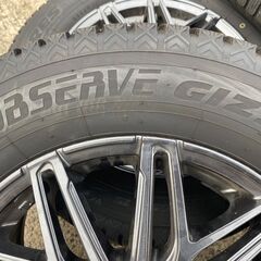 プリウス‼️スタッドレス‼️195/65R15‼️超高年式‼️東北6県無料配送対応‼️爆安‼️最終値下げ‼️①超超超バリ溝❗ 国産トーヨータイヤ❗ アルミ付き 国産 タイヤ !! スタットレス　スタッドレス　雪 冬 ゆき PCD100 pcd100の画像