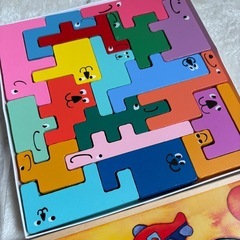 動物パズル 木の画像