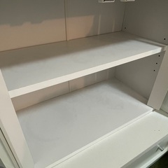 ミニ食器棚 キャビネット キッチン 収納の画像