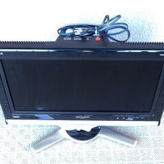 シャープ液晶テレビ「AQUOS LC20-D10」（2008年製）の画像