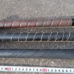 ０円　金属バット　３本　ソフトボール用　中古　の画像