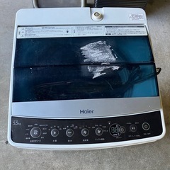 Haier ハイアール 洗濯機 5.5kg 無料　通電確認済みの画像