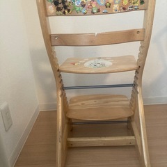 【無料】【ジャンク品】すくすくスリムフィットチェア（ガードタイプ）の画像