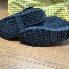 ブーツ ブラック 黒  LL  24.5 25cmの画像