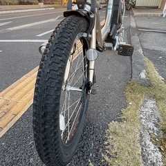 中古20インチブリヂストン電動アシスト自転車　8.9Ah 大阪の画像