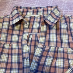 シャツ　L  レディース114の画像