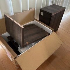 テレビ台幅150cmダークブラウンの画像