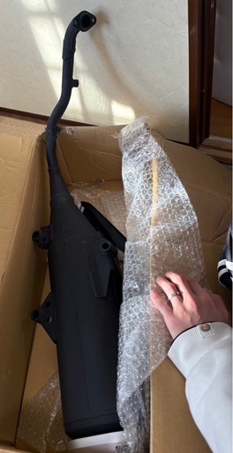 バイクのマフラー