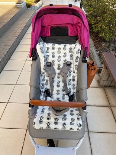 エアーバギー ベビーカー ピンク