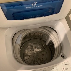 24日限定　洗濯機の画像