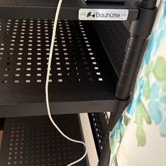 【お値引き出来ます】Bauhutte (バウヒュッテ) デスクサイドラック ラージの画像