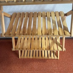 ラック　収納ラック　折りたたみ式の画像