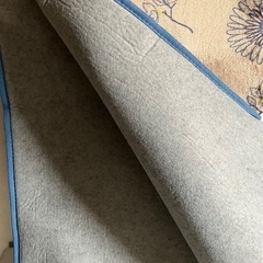 プリントフランネルラグの画像