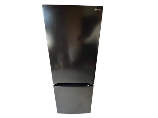 2023年 冷凍冷蔵庫 156L YRZ-F15LK REFAGE 黒色高年式 一人暮らし