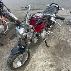 ゴリラ実動、カスタム多数、バックステップ、オイルクーラーの画像