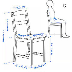 テーブル椅子4脚セットの画像