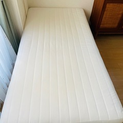 無印良品　マットレス　ポケットコイル（洗えるカバー　組み立て仕様）シングル（脚なし）の画像