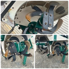 M1024706K ササキ あぜぬり機 WR307D キャスター付き リモコン リバース 畦塗り機 トラクター パーツ 中古品 宮城県 直接引き取りの画像