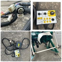 M1024706K ササキ あぜぬり機 WR307D キャスター付き リモコン リバース 畦塗り機 トラクター パーツ 中古品 宮城県 直接引き取りの画像