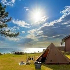 ワンポールテント　タープセットの画像