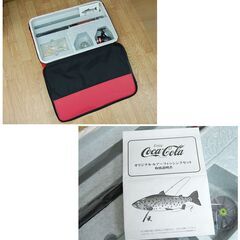 コカコーラ オリジナルルアーフィッシングセット 竿1リール1欠品 Coca-Cola 釣り竿 札幌市 清田区 平岡の画像