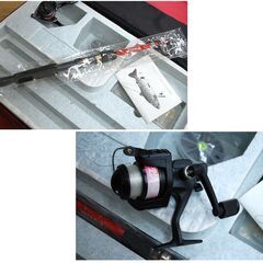 コカコーラ オリジナルルアーフィッシングセット 竿1リール1欠品 Coca-Cola 釣り竿 札幌市 清田区 平岡の画像