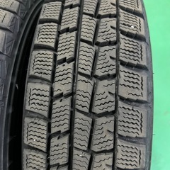 145/80R13 ダンロップ冬タイヤ 2018年製造 バリ溝 4本の画像