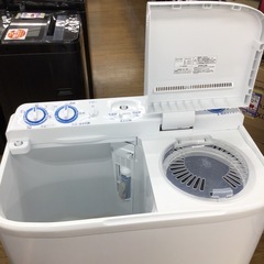 #K-54【ご来店頂ける方限定】AQUAの2槽式洗濯機ですの画像