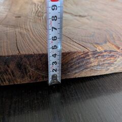 しっかりした味のある1枚板！の画像