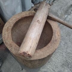 杵と臼　餅付き　売ります！　イベントなど！の画像