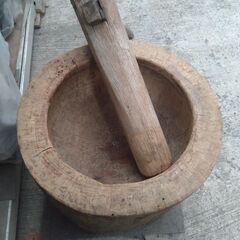 杵と臼　餅付き　売ります！　イベントなど！の画像