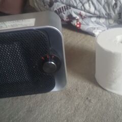 ツインバード　セラミックファンヒーター　稼働品の画像