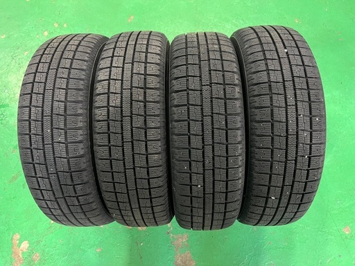 155/65R14 トーヨー 冬タイヤ 2019年製造 7分山 4本 (英二) 新道東の