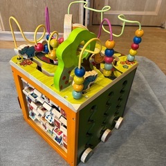 木製　知育玩具の画像