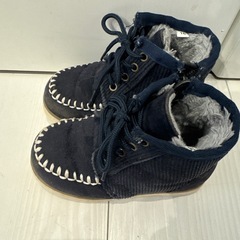 ブーツ、ファー、16cmの画像