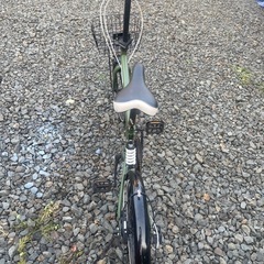 折りたたみ自転車　カゴ付の画像