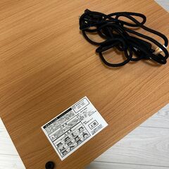 こたつ機能付きローテーブル 60cm×60cm　天板リバーシブルの画像