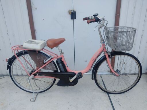 ブリジストン　26インチ電動アシスト自転車　アシスタ　中古 電動アシスト自転車26インチブリジストンアシスタ前後タイヤ新品交換済