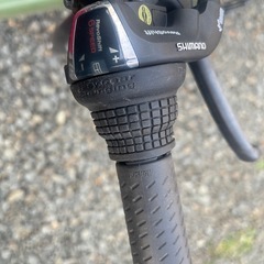 折りたたみ自転車　カゴ付の画像