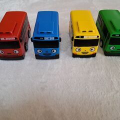 ちびっこバス　タヨ　ミニカー（４台セット）の画像